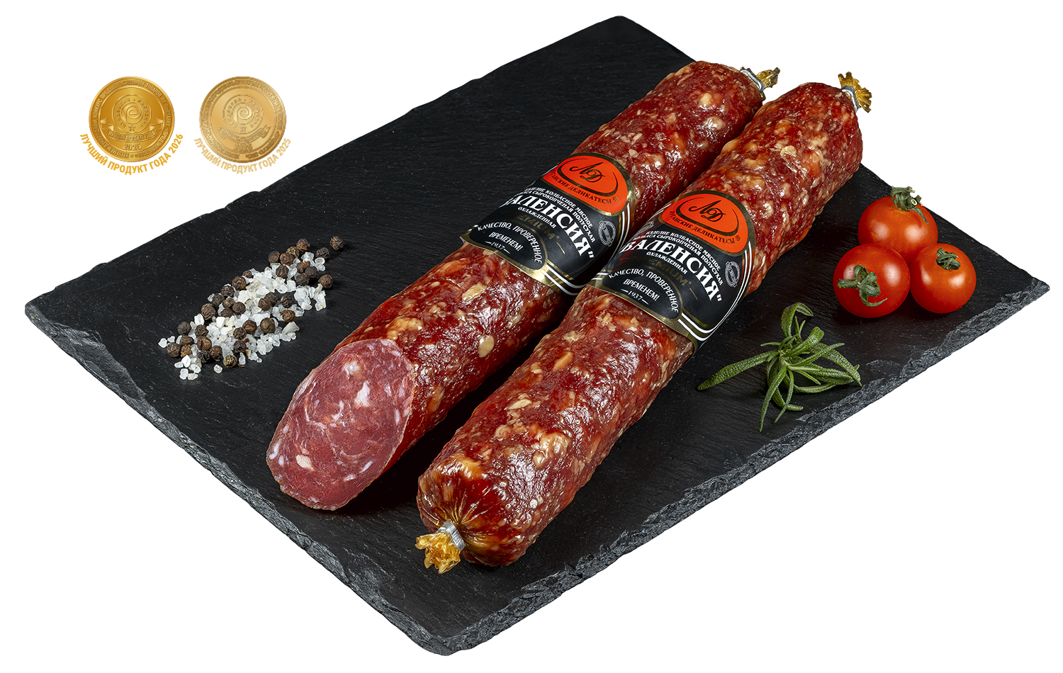 Сырокопченые и сыровяленые колбасы